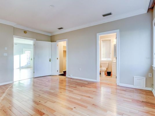 Bathroom, Empty room, Interior, Wood Texture Flooring