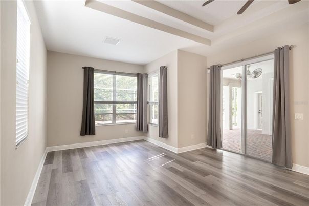 Empty room, Interior, Wood Texture Flooring