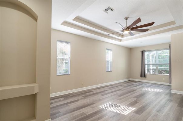 Empty room, Interior, Wood Texture Flooring