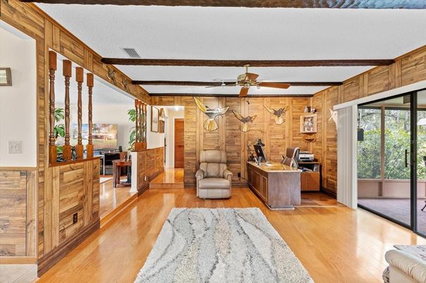 Interior, Wood Texture Flooring, Wooden Walls