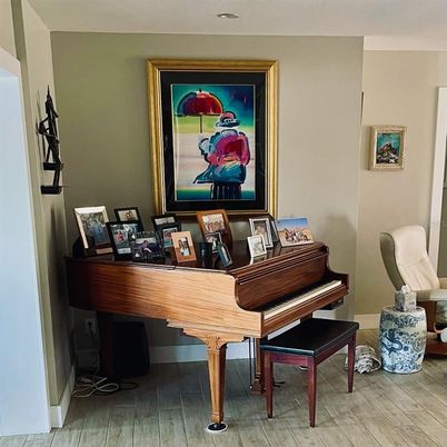 Interior, Piano, Wood Texture Flooring