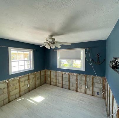 Empty room, Interior, Wood Texture Flooring