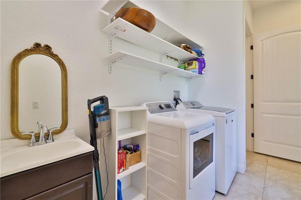 Interior, Washer