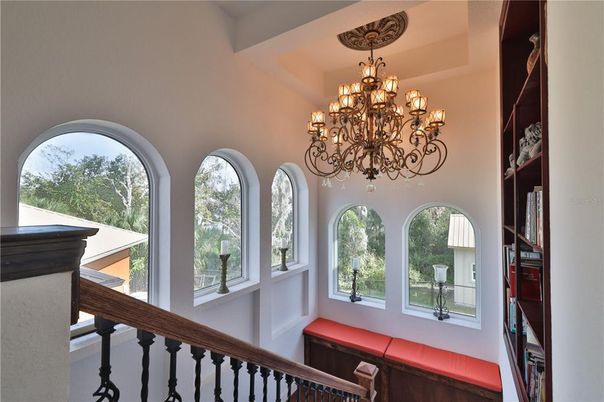 Chandelier, Interior