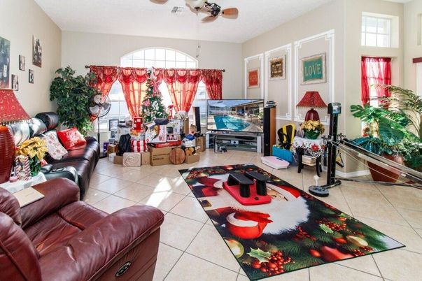 Game Room, Interior, Living room