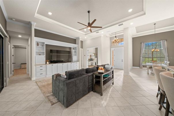 Chandelier, Interior, Living room, Pendant Lights, Recessed Lighting