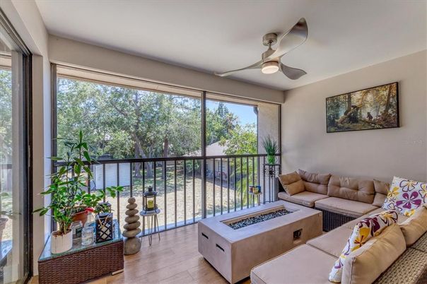 Interior, Living room, Sun Room, Wood Texture Flooring