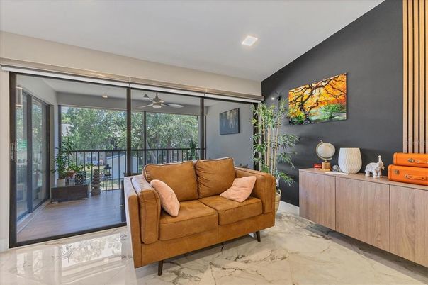 Interior, Living room, Marble, Recessed Lighting
