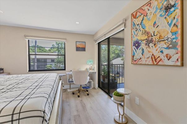Bedroom, Home Office, Interior, Wood Texture Flooring
