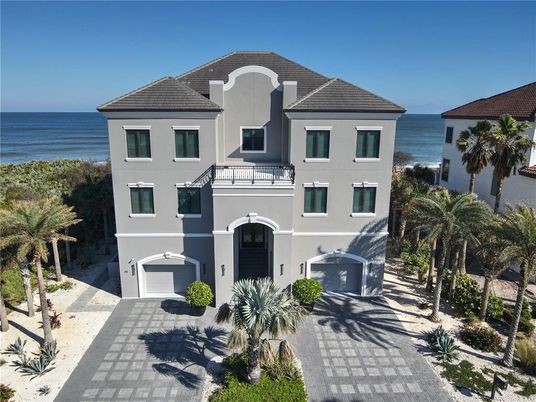 Attached, Exterior, Facade, Water, French Provincial