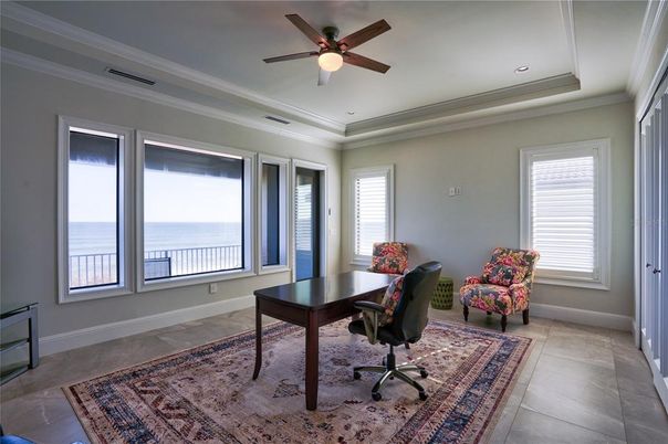 Home Office, Interior, Recessed Lighting, Water