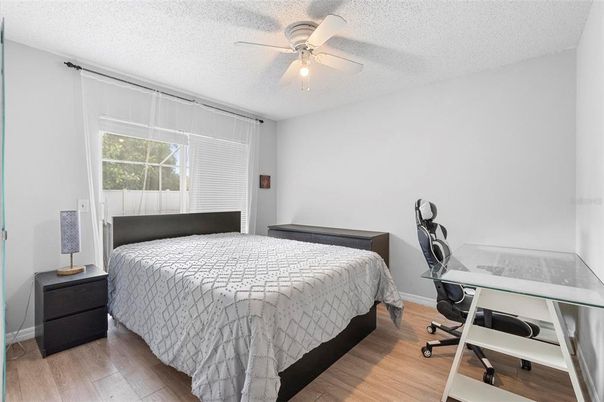 Bedroom, Home Office, Interior, Wood Texture Flooring