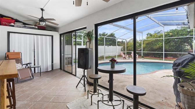 Glass Ceilings, Interior, Pool, Sun Room
