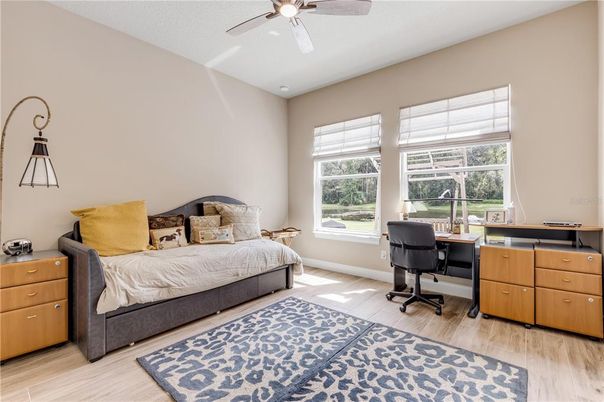 Bedroom, Home Office, Interior, Wood Texture Flooring