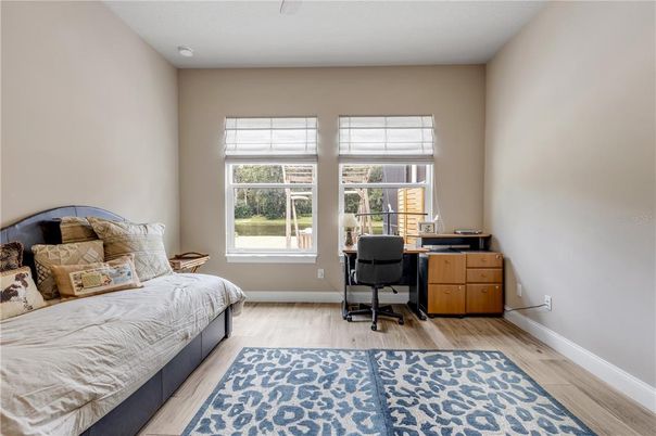 Bedroom, Home Office, Interior, Wood Texture Flooring