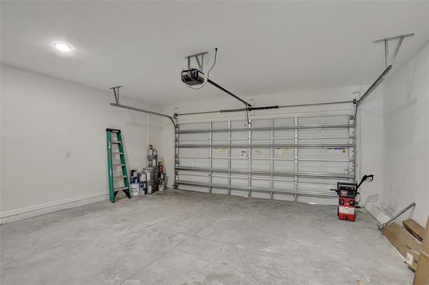Garage, Interior, Recessed Lighting