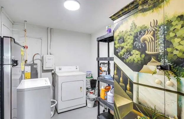 Interior, Washer