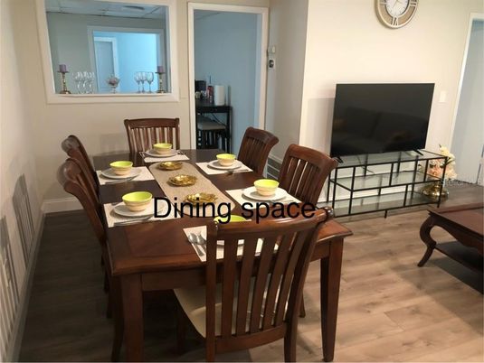 Dining room, Interior, Wood Texture Flooring
