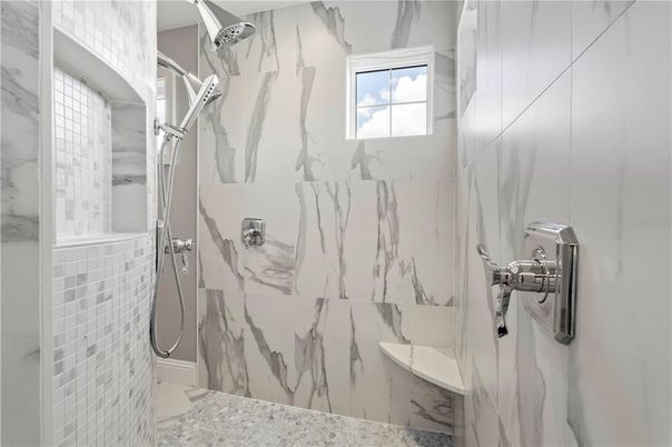 Bathroom, Interior, Marble Walls