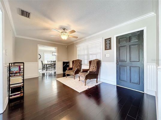Dining room, Interior, Wood Texture Flooring