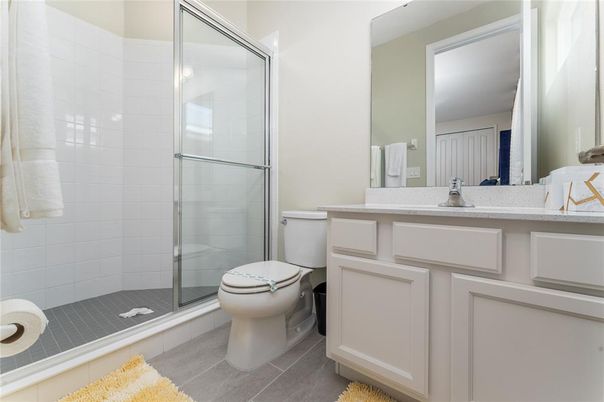 Bathroom, Glass Shower, Interior