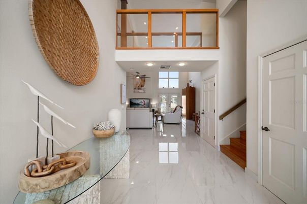 Interior, Living room, Marble, Recessed Lighting