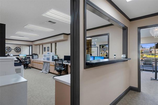 Chandelier, Home Office, Interior