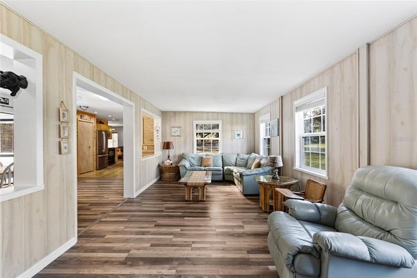 Interior, Living room, Wood Texture Flooring, Wooden Walls