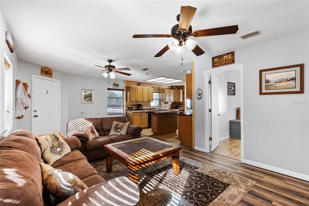 Interior, Kitchen, Living room, Wood Texture Flooring