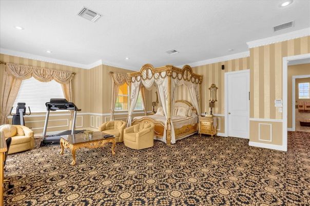 Bedroom, Fitness Equipment, Interior, Recessed Lighting