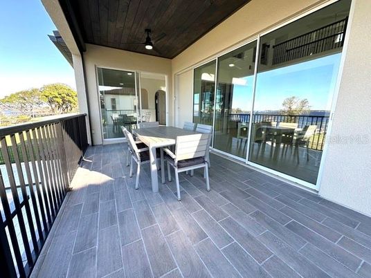 Exterior, Wood Texture Flooring