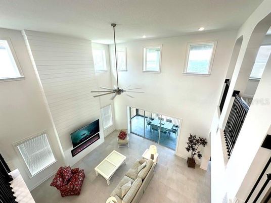 Fireplace, Interior, Living room, Recessed Lighting