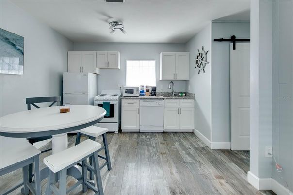 Dining room, Interior, Kitchen, Wood Texture Flooring