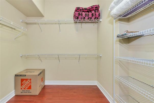 Interior, Walk-in Closets, Wood Texture Flooring
