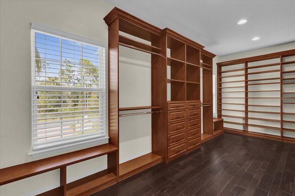 Interior, Recessed Lighting, Walk-in Closets, Wood Texture Flooring
