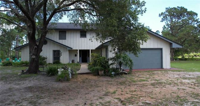 Attached, Backyard, Exterior, Facade, Farmhouse