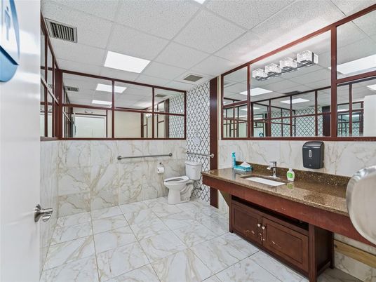 Bathroom, Dual Sink Vanities, Interior, Marble, Marble Walls