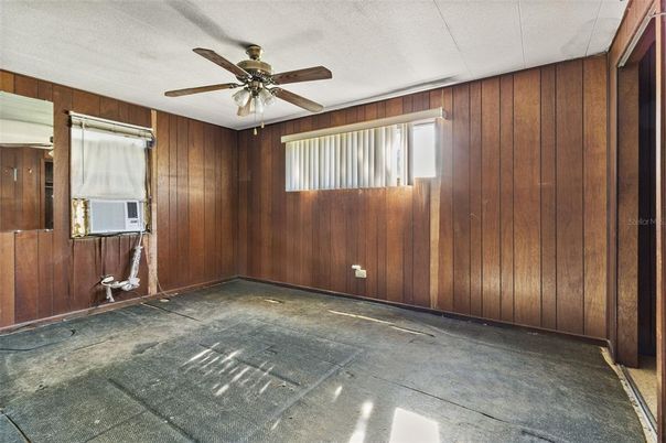 Empty room, Interior, Wooden Walls