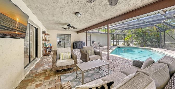 Glass Ceilings, Interior, Pool, Sun Room