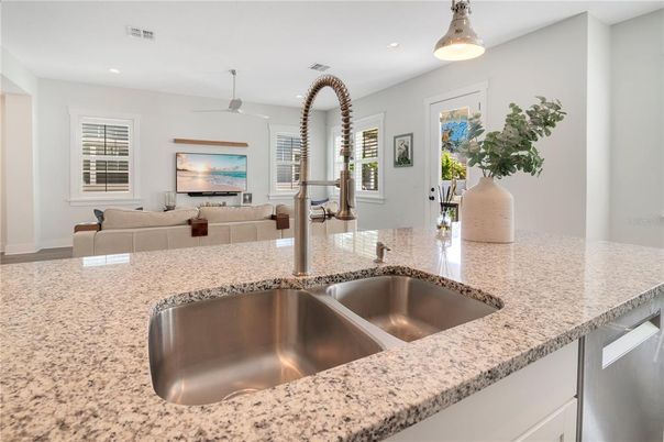 Interior, Kitchen, Living room, Recessed Lighting