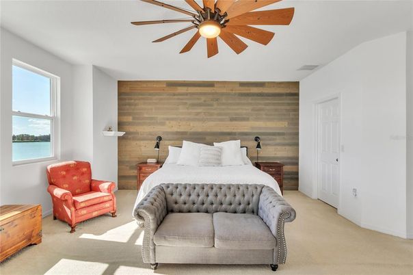 Bedroom, Interior, Wooden Walls