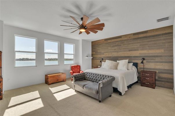 Bedroom, Interior, Wooden Walls