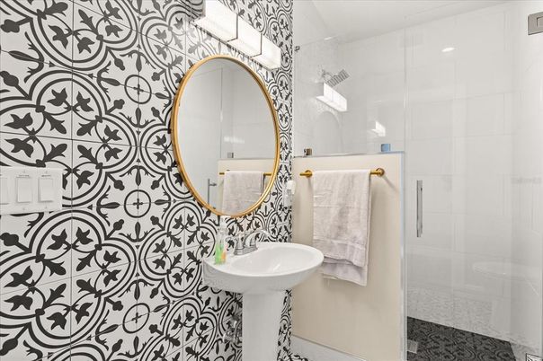 Bathroom, Glass Shower, Interior