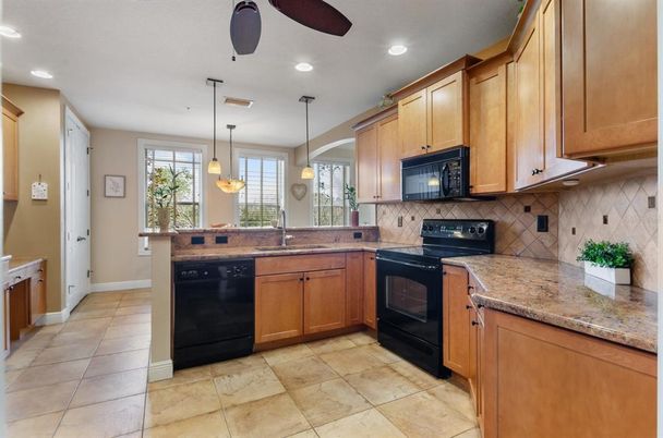 Interior, Kitchen, Pendant Lights, Recessed Lighting