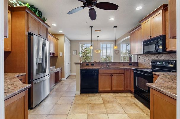 Interior, Kitchen, Pendant Lights, Recessed Lighting