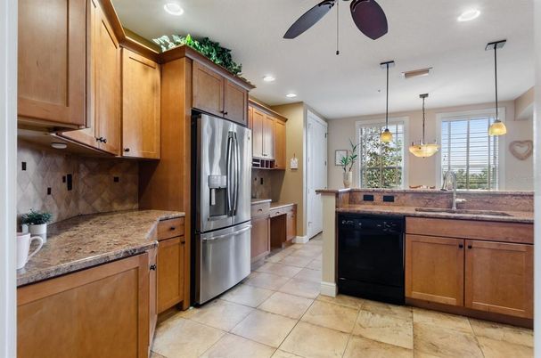 Interior, Kitchen, Pendant Lights, Recessed Lighting