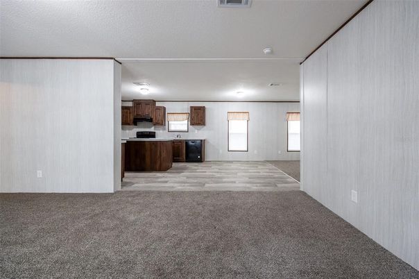Empty room, Interior, Kitchen