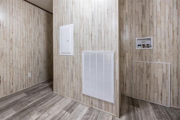 Empty room, Interior, Wood Texture Flooring, Wooden Walls