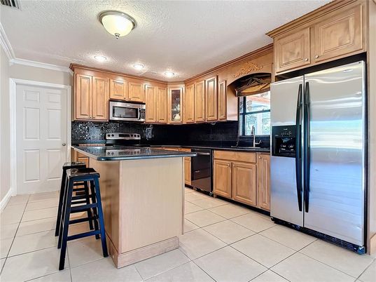 Interior, Kitchen, Recessed Lighting, Stainless Steel Appliances