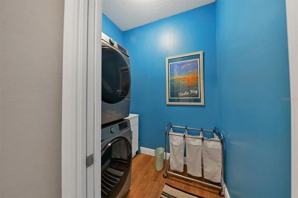 Interior, Utility Closets, Washer, Wood Texture Flooring
